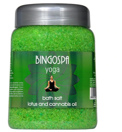 BingoSpa Bath salt - lotus & cannabis oil BingoSpa Yoga 850g