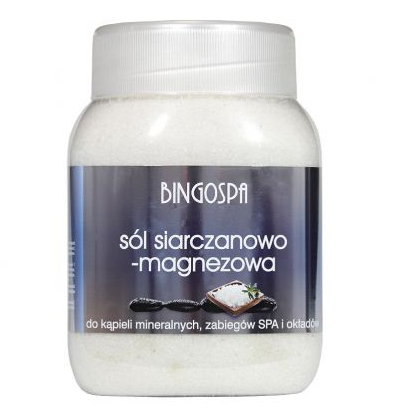 BingoSpa Sól do kąpieli siarczanowo-magnezowa 1250g