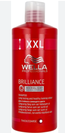 Wella Professionals Brilliance Szampon Thick 500 ml